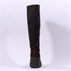 Marco Moreo Liege Front Zip Knee High - Brown Suede